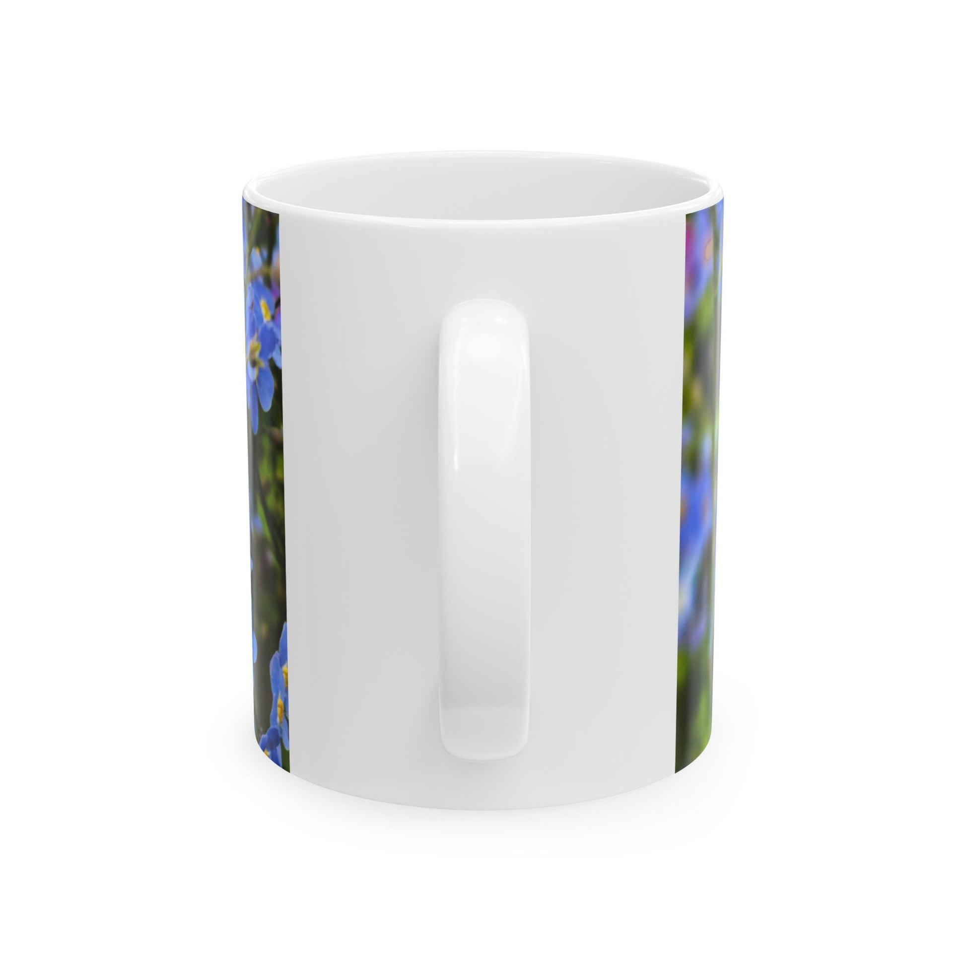 Floral Forget-Me-Not Ceramic Mug