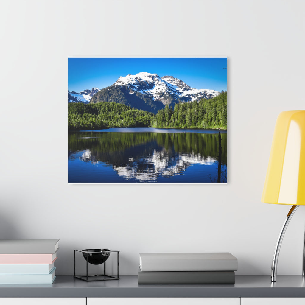 Acrylic Prints (French Cleat Hanging) - Beaver Lake Sitka Alaska Wall Art Decor