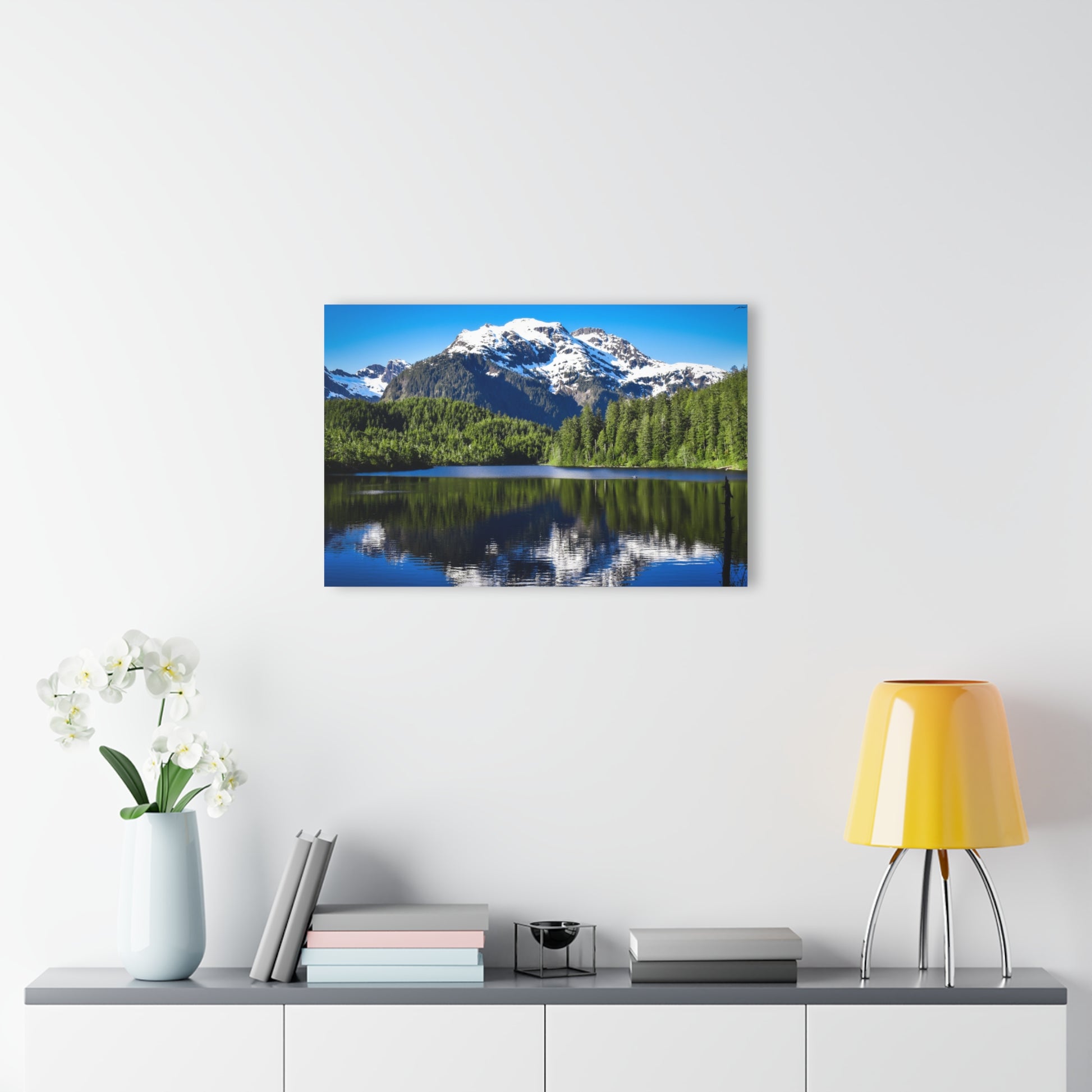 Acrylic Prints (French Cleat Hanging) - Beaver Lake Sitka Alaska Wall Art Decor