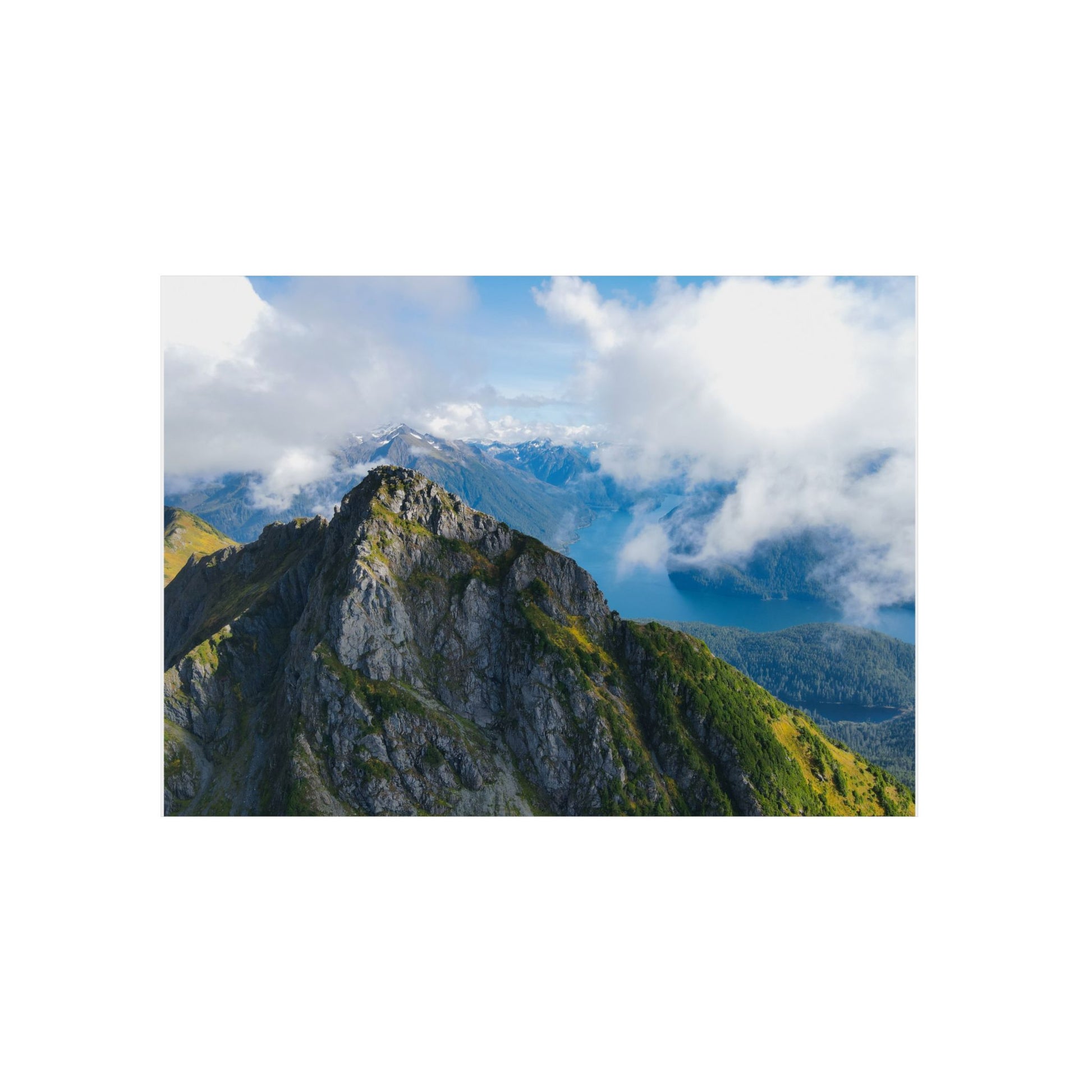 Wall Art - Mt Verstovia Eagle Aluminum Composite Panel