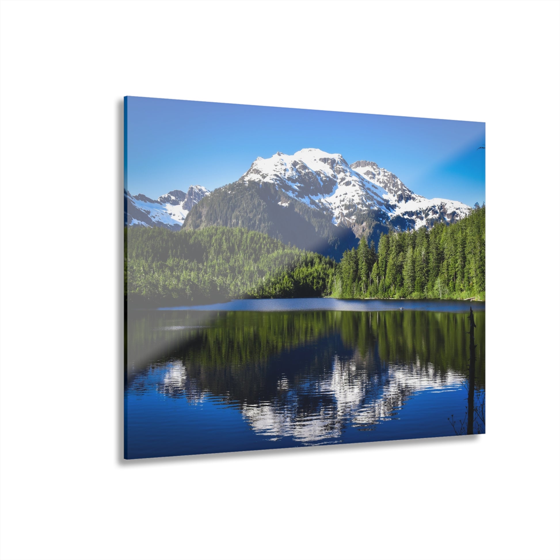 Acrylic Prints (French Cleat Hanging) - Beaver Lake Sitka Alaska Wall Art Decor