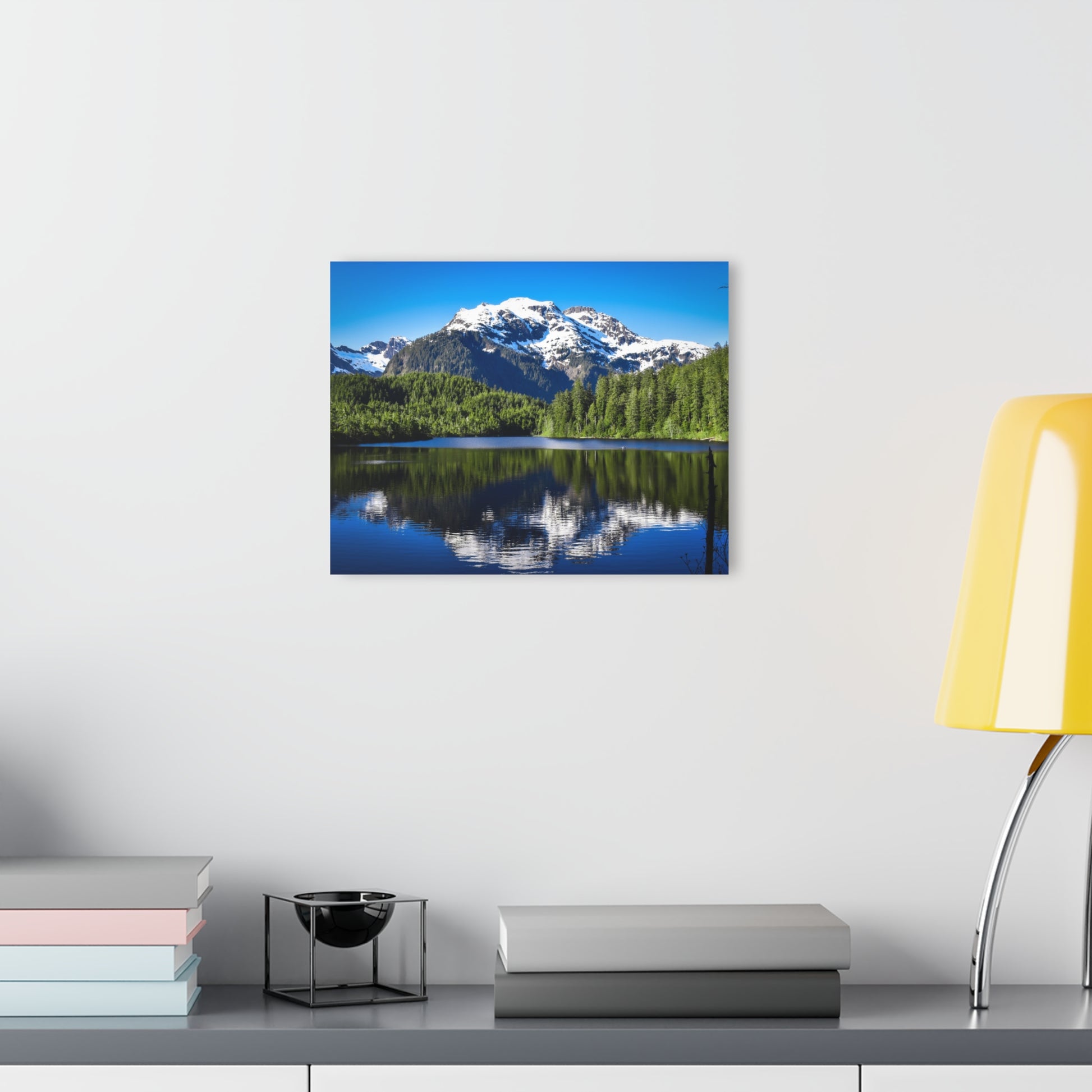 Acrylic Prints (French Cleat Hanging) - Beaver Lake Sitka Alaska Wall Art Decor